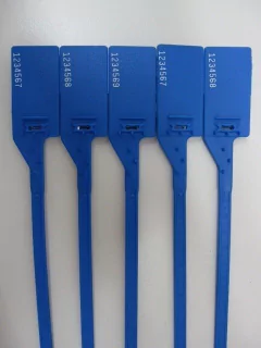 Precinto plástico ajustable de máxima seguridad, largo 450mm