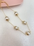 Colar Perolas Dourado - comprar online