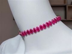 Gargantilha serena fuchsia