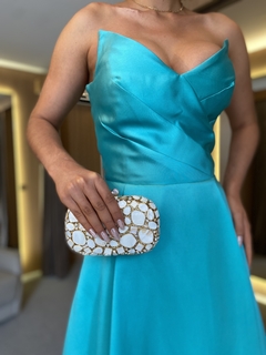 LOCAÇÃO Vestido Tiffany Tomara que Caia Pontas na internet