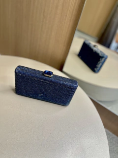 LOCAÇÃO Clutch Azul Marinho - comprar online