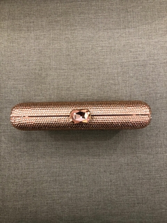 LOCAÇÃO Clutch Rosé Gold - comprar online