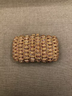 LOCAÇÃO Clutch Rose Pedraria