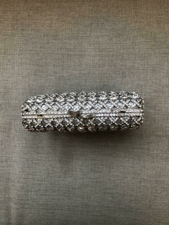 LOCAÇÃO Clutch Prata Pedraria - Brilliê