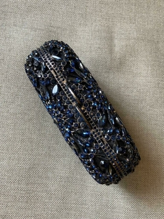 LOCAÇÃO Clutch Azul Pedraria - Brilliê
