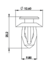 GRAMPO UNIVERSAL ANCORA 10,0 X 14,5 X 17,7 X 12,60 PRETO R (100 UN) - comprar online