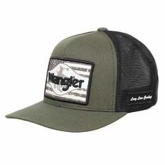 Boné Verde com Telinha Wrangler na internet