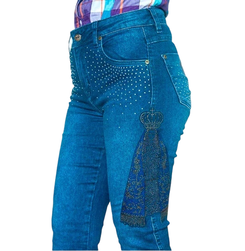 Calça Alabama Strass Nossa Senhora Aparecida - comprar online