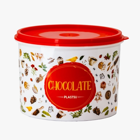 Pote M Chocolate Linha Floral - Cod. 650035