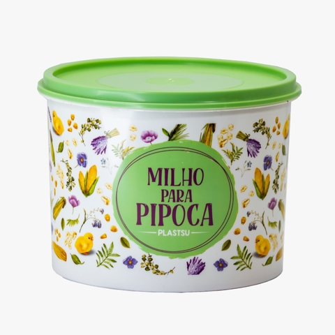 Pote M Milho de Pipoca Linha Floral - Cod. 650035