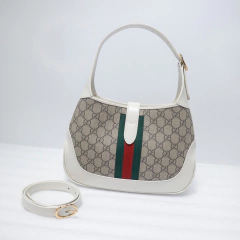 BOLSA THE JACKIE 1961 BRANCA GG - Réplicas de Bolsas Grifes Famosas