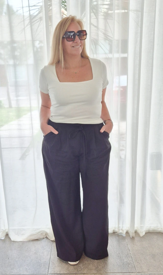 Pantalon sastrero tencel — imagen 6