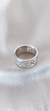 Anillo Alianza Cinta - 9mm - Frase Calada - comprar online