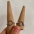 Anillo círculo grabado - comprar online