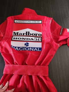 Disfraz de Piloto de Carreras Ayrton Senna en internet