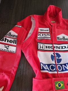 Disfraz de Piloto de Carreras Ayrton Senna - Nomade Store 