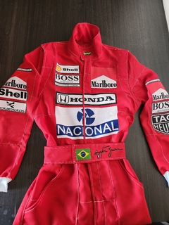 Disfraz de Piloto de Carreras Ayrton Senna - tienda online