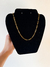 Cadena long chain dorada