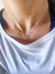 Collar Corazón brillos