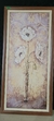 Quadro com flores em tons pastel