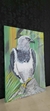 Óleo sobre tela " Gavião" - Galeria Franceschini Art & Decor