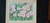 Quadro com moldura vintage floral