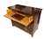 Cômoda Clássica estilo Biedermeier Marchetada com 4 Gavetas - 100x125x61cm - loja online