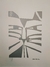Gravura Do Artista Aldemir Martins - Gato Cinza 56/100
