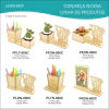 10 Display Personalizado Centro de Mesa MDF - Letras - Maxdecor Decorações