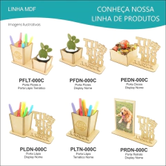 10 Display Personalizado Centro de Mesa MDF - Letras - Maxdecor Decorações