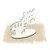 10 Display Personalizado Centro de Mesa MDF Branco - Zebra