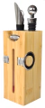 Set de vino XT HT304 en bloque de madera con accesorios 4 piezas - tienda online