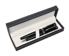 Set Bolígrafo Metálico y Roller Premium
