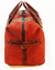 Bolso confeccionado en cuero vacuno grabado en carpincho - comprar online