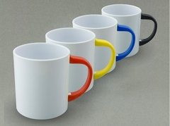 Taza blanca asa color