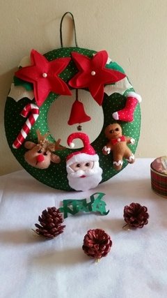Enfeite de Porta Natal - Artes Regis