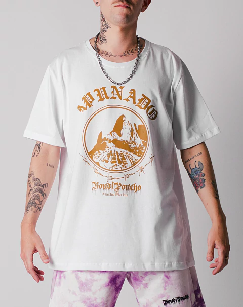 Remera Apunado Blanca