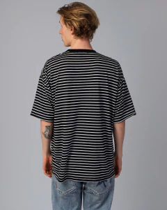 Remera Striped Oversize - tienda online