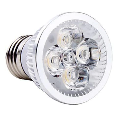 Kit 10 Lâmpadas Dicróica Led 5w 3000k Branco Quente E27 na internet