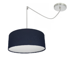Lustre Pendente DON 40 Ø Com Desviador - Várias Cores - MY LOFT