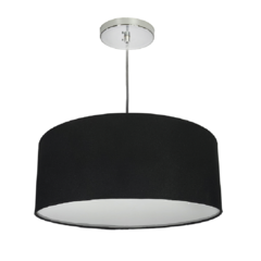 Lustre Pendente DON 40 Ø Cúpula de Tecido - Várias Cores - MY LOFT