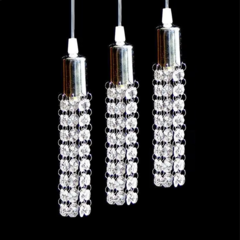 Pendente Triplo de Cristal Legitimo K9 Cadore CYT Fio 1M - comprar online