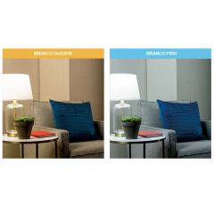 Lâmpada Dicróica Led 5w 3000k Branco Quente Gu10 - loja online