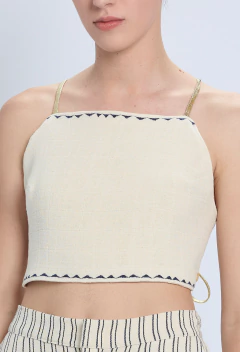 Top Burako (azul) - comprar online