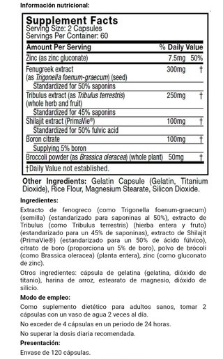 Alpha Test (120 Caps) - Muscletech - comprar online