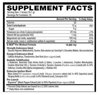 B Nox (35 servicios) - Betancourt Nutrition - comprar online