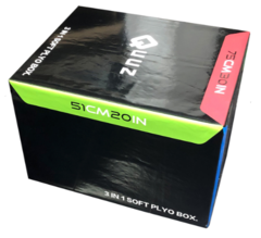 Cajón Pliométrico Espuma Compacta 6 Kg Cuero Sintético (71 x 51x 61) - MM Fitness