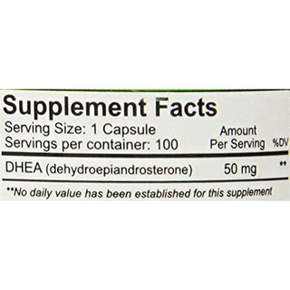 Dhea 50mg - 100 capsulas - Nutra Key - comprar online
