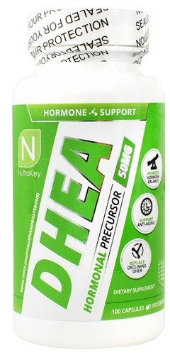 Dhea 50mg - 100 capsulas - Nutra Key