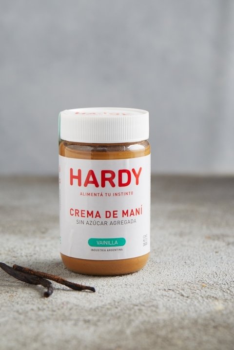 Hardy crema de maní sabor vainilla x 380 G - Hardy